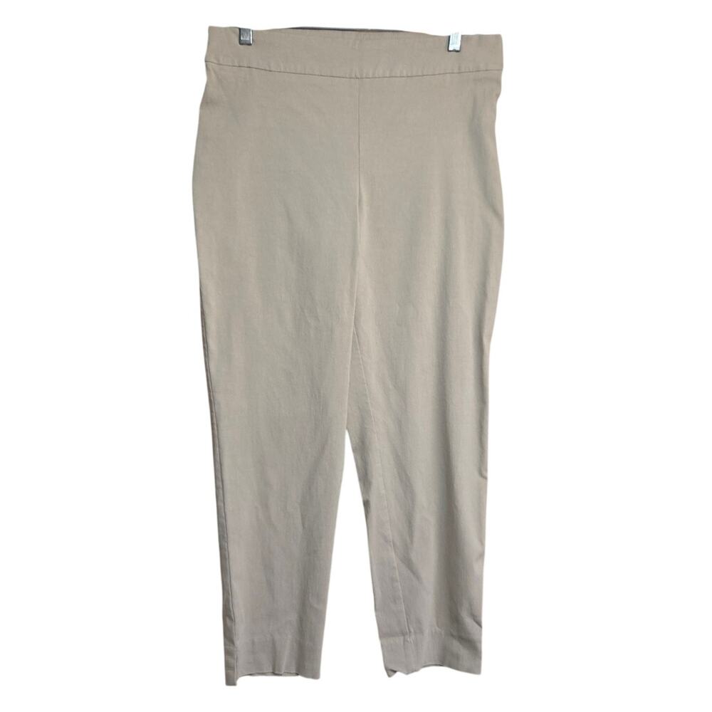 Tan Flat Front Dress Pants Size 10